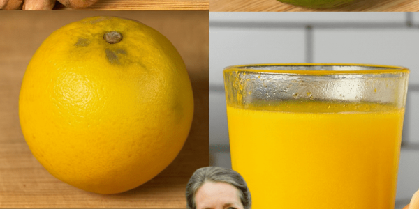 🍊🧄 The Nightly Elixir: Skyrocket Your Energy with Garlic, Turmeric, Orange, and Lemon