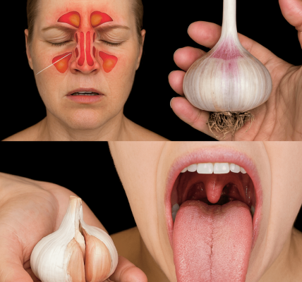 🧄 Garlic: The Hidden Cure for Sinus and Throat Infections You Never Knew About! ✨ 🧄 Garlic: The Hidden Cure for Sinus and Throat Infections You Never Knew About! ✨