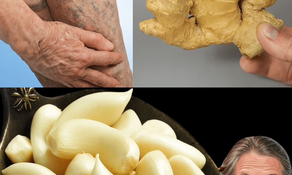 šæ Unlock Natureās Secret: Garlic and Ginger to Soothe Leg Pain, Rheumatism, Varicose Veins, and Arthritis šæ Unlock Natureās Secret: Garlic and Ginger to Soothe Leg Pain, Rheumatism, Varicose Veins, and Arthritis