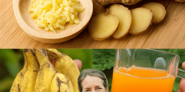 🌿 The Miracle Brew Unveiled: How Banana Peel, Poleo Mint, and Turmeric Transformed My Health at 60