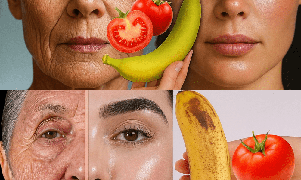 Erase Wrinkles Naturally: The Banana-Tomato Face Mask You’ll Wish You Tried Sooner 🍌🍅 Erase Wrinkles Naturally: The Banana-Tomato Face Mask You’ll Wish You Tried Sooner 🍌🍅