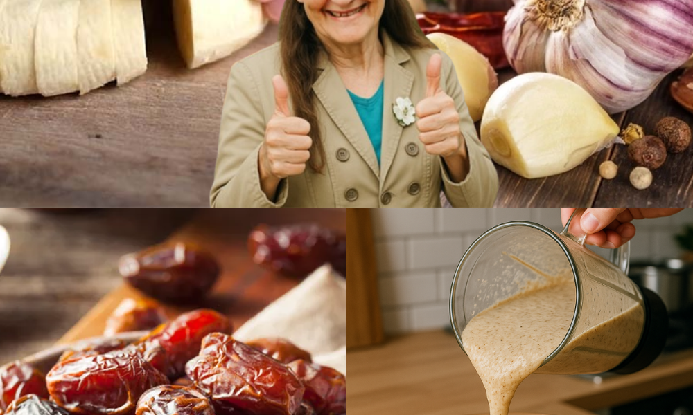 The Ultimate Health Trio: Unleashing the Power of Bananas, Garlic, and Dates 🥑🧄 The Ultimate Health Trio: Unleashing the Power of Bananas, Garlic, and Dates 🥑🧄