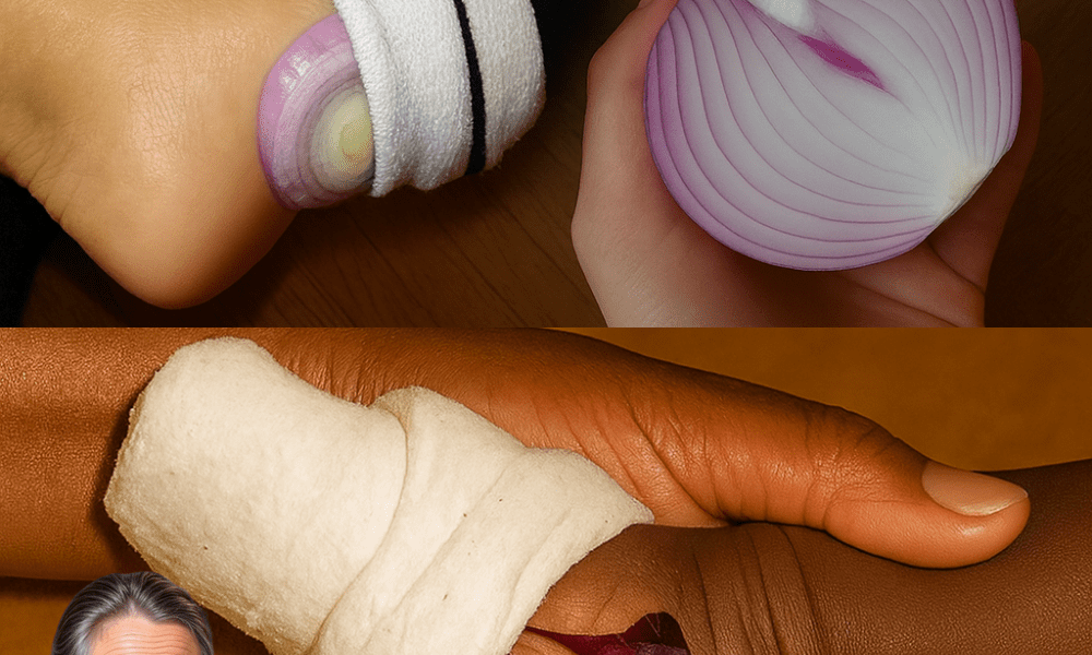 🌙 Sleep with an Onion in Your Sock: The Ancient Trick That Could Transform Your Health Overnight 🌙 Sleep with an Onion in Your Sock: The Ancient Trick That Could Transform Your Health Overnight