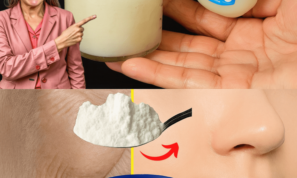 ✨ Unlock the Secret to Youthful Skin: The Vaseline and Cornstarch Revolution