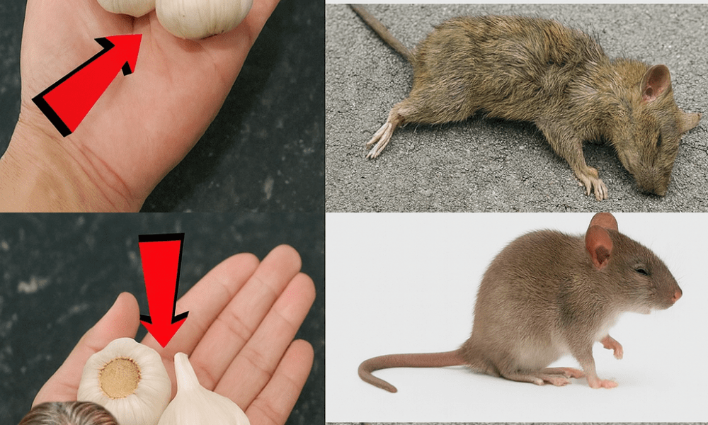 🧄 Banish Rats and Mice in Minutes: The Garlic Trick That Keeps Your Home Pest-Free Naturally