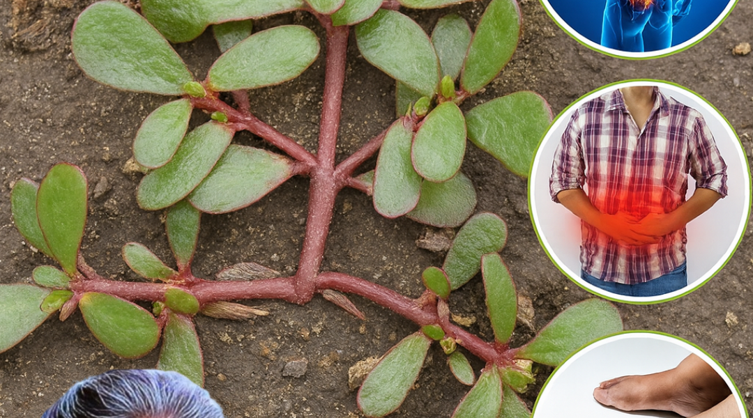 🌿 Stop Pulling Out Purslane: Unlock the Secret Superfood in Your Backyard