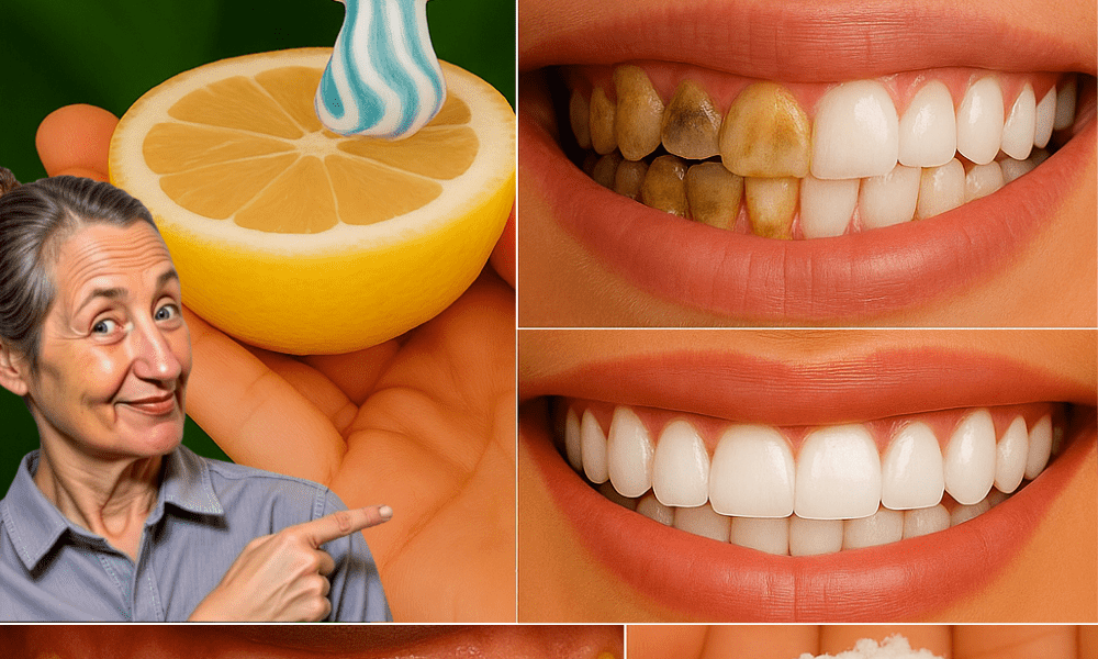 The Lemon and Baking Soda Secret to Sparkling Teeth The Lemon and Baking Soda Secret to Sparkling Teeth