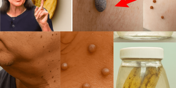 🌟 The Surprising Secret to Flawless Skin: How Banana Peels Can Naturally Erase Facial Skin Tags