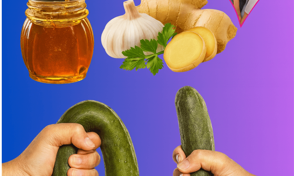 The Golden Elixir: How Honey, Cucumber, Garlic, and Ginger Ignite Men’s Vitality After 50 The Golden Elixir: How Honey, Cucumber, Garlic, and Ginger Ignite Men’s Vitality After 50