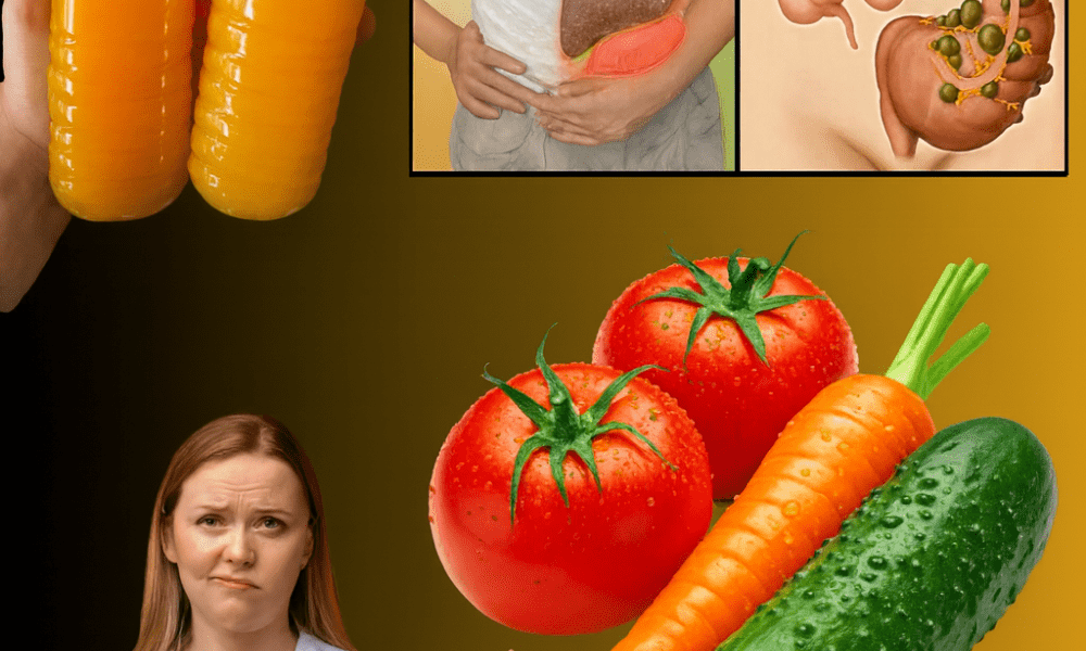 🌅 Unlock Your Morning Glow: The Tomato, Carrot, and Lemon Detox Elixir 🌅 Unlock Your Morning Glow: The Tomato, Carrot, and Lemon Detox Elixir