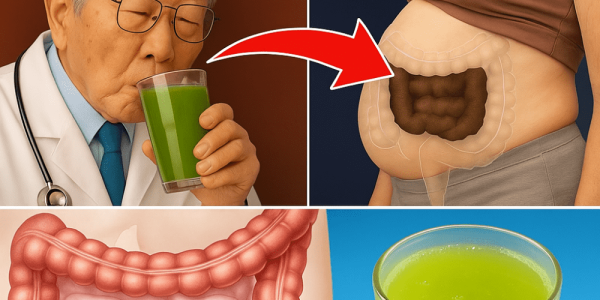 One Glass to Flush Your Colon Clean in Just 10 Minutes!