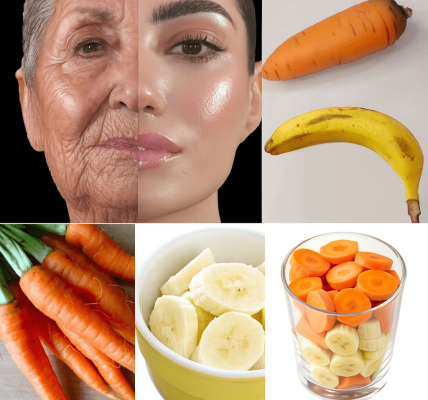 The Banana-Carrot Mask That Defies 90 Years of Aging! The Banana-Carrot Mask That Defies 90 Years of Aging!