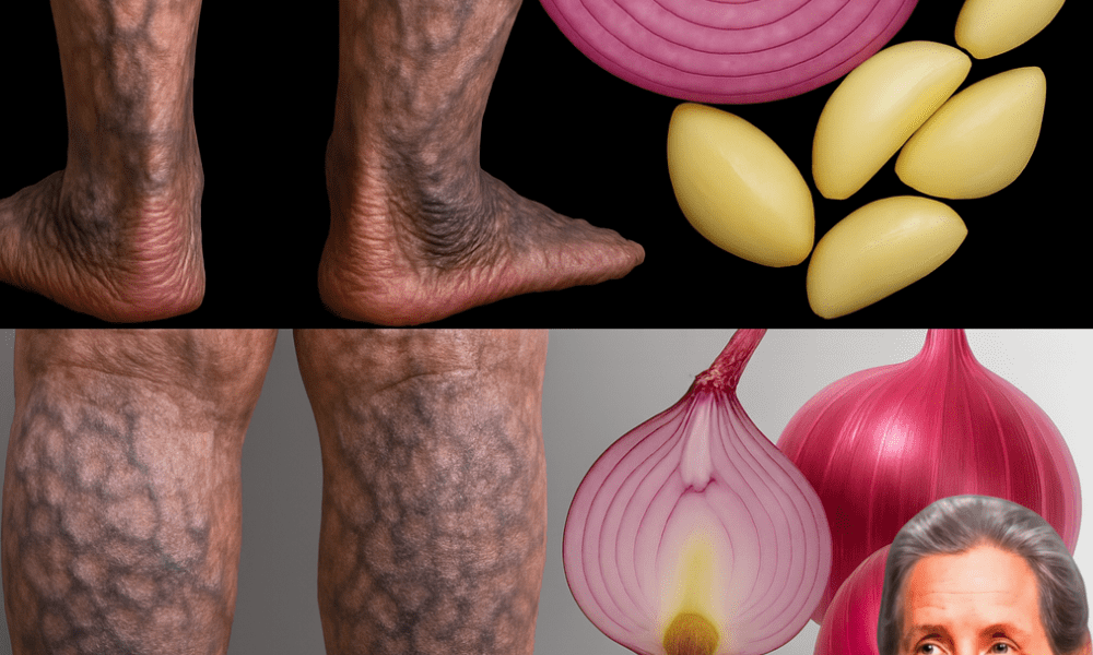 Say Goodbye to Varicose Veins Naturally: Simple Home Recipe with Garlic, Onion & Olive Oil (Exact Formula Revealed)