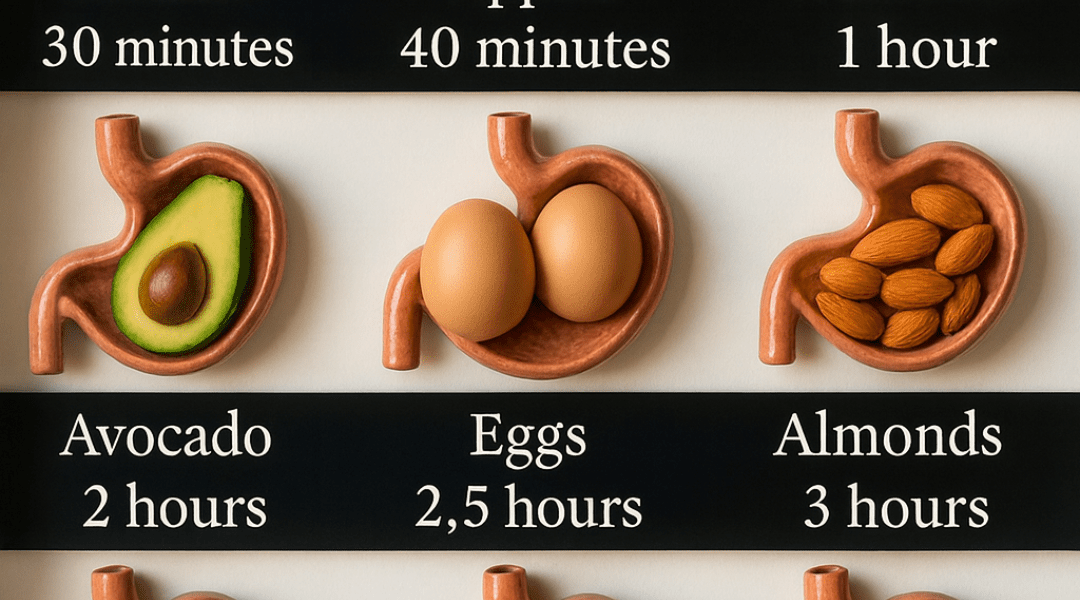 How Long Does It Take Your Stomach to Digest Everyday Foods? A Simple Guide How Long Does It Take Your Stomach to Digest Everyday Foods? A Simple Guide