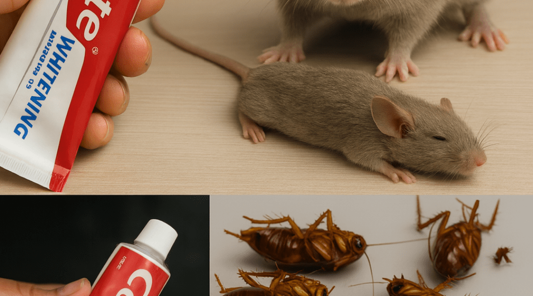 How I Stopped Mice, Cockroaches And Ants At Home Using A Simple Toothpaste Trick How I Stopped Mice, Cockroaches And Ants At Home Using A Simple Toothpaste Trick