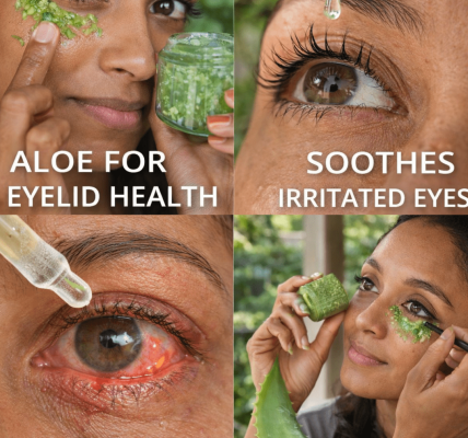 Aloe Vera for Eye Health: Natural Ways to Soothe Dryness, Redness, and Irritation Around Your Eyes