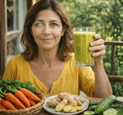 A refreshing carrot, cucumber, and ginger juice is a popular natural drink many people turn to as part of their daily routine to support overall eye health. A refreshing carrot, cucumber, and ginger juice is a popular natural drink many people turn to as part of their daily routine to support overall eye health.