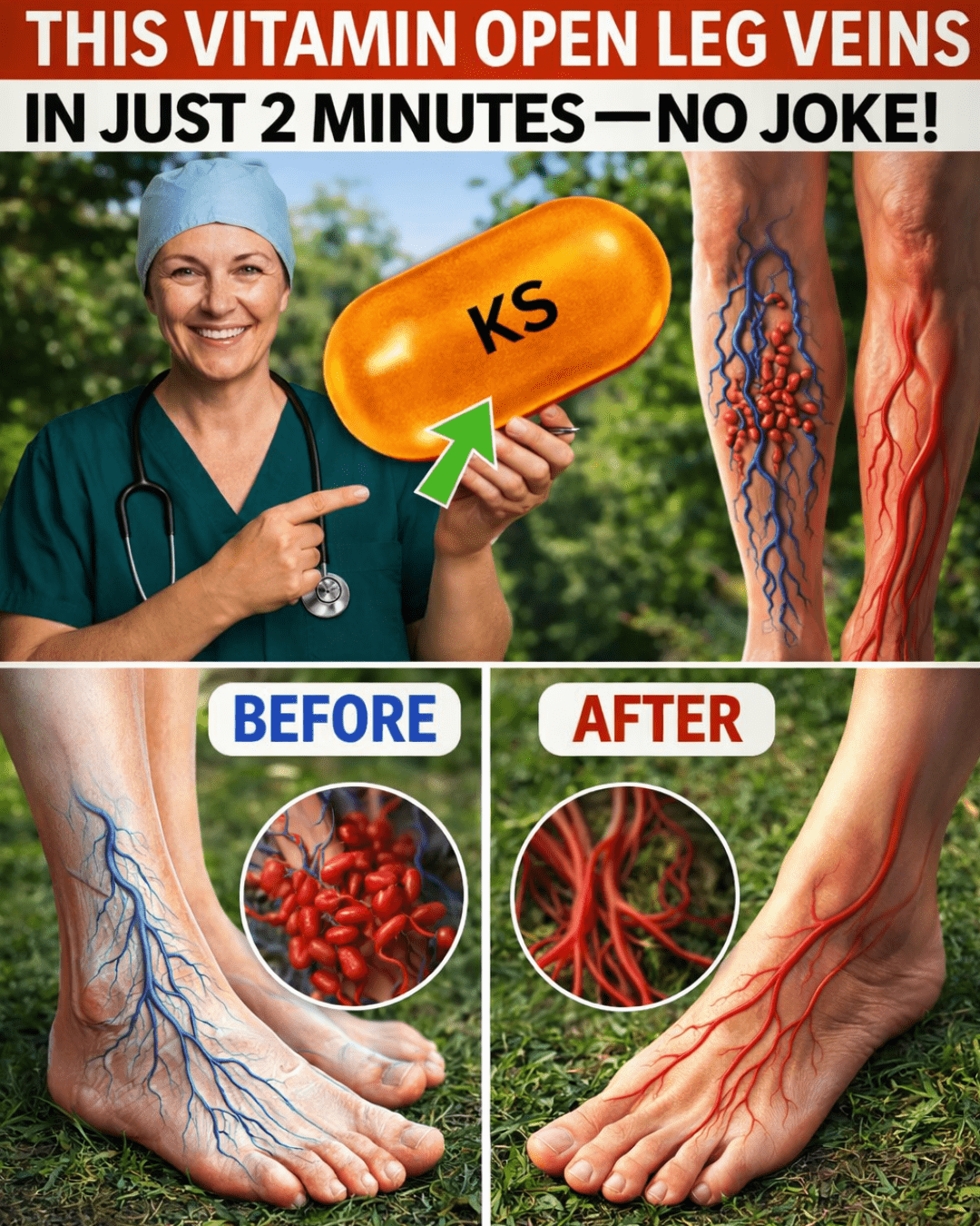 Seniors: Discover How This Overlooked Vitamin Supports Healthy Leg Circulation and Vascular Comfort