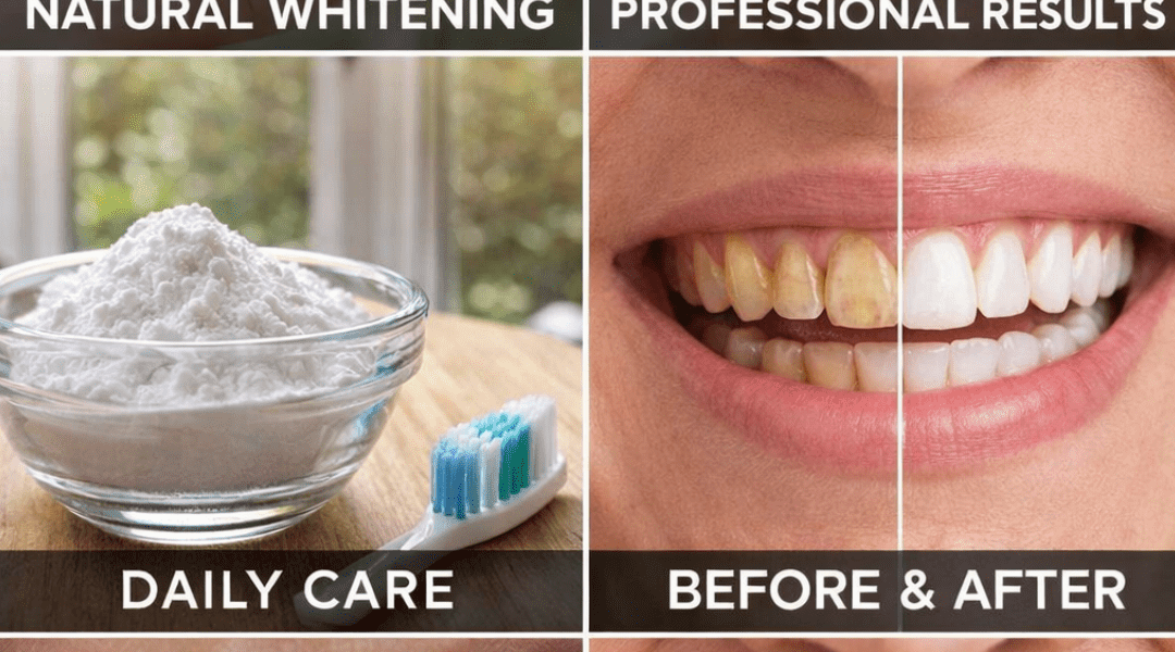A Common Home Remedy People Try for Brighter-Looking Teeth: Baking Soda and Lemon A Common Home Remedy People Try for Brighter-Looking Teeth: Baking Soda and Lemon