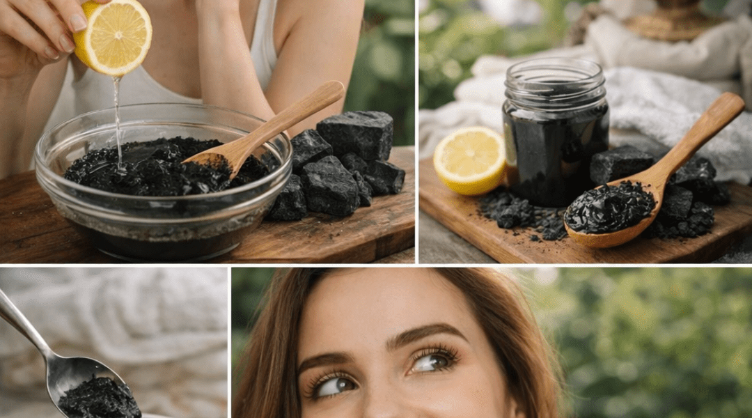 Have You Ever Wondered What Happens When You Mix Fresh Lemon with Activated Charcoal at Home?