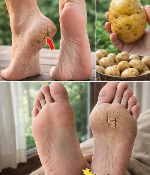 Could a Simple Potato Help Soothe Dry, Cracked Heels? A Surprising Kitchen Tip You Might Want to Try Could a Simple Potato Help Soothe Dry, Cracked Heels? A Surprising Kitchen Tip You Might Want to Try