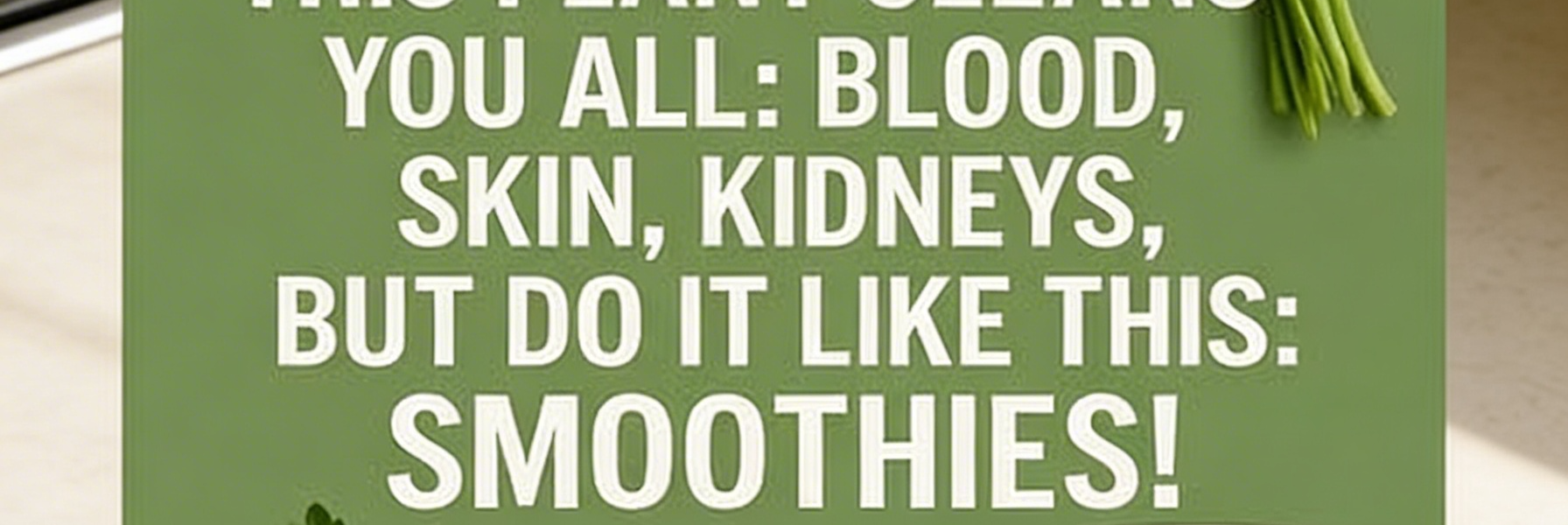 Parsley, Lime, and Kale Smoothie: A 60-Second Morning Drink That May Support Detox, Skin Clarity, and Kidney Health