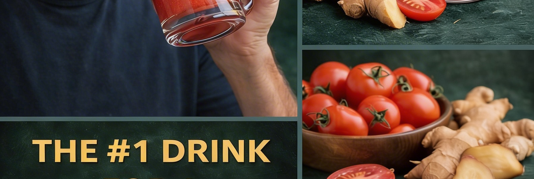 Natural Garlic-Tomato-Turmeric Drink for Men Over 40: Simple Daily Support for Prostate Wellness
