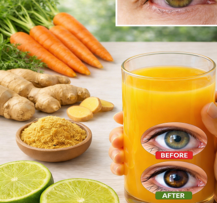 Ginger Lemon Carrot Juice for Eye Health: The 3-Ingredient Morning Ritual That’s Saving Thousands of Eyes (You’ll Wish You Started Yesterday)