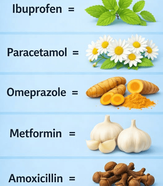 6 Natural Herbs That May Support Your Health Like Common Medications