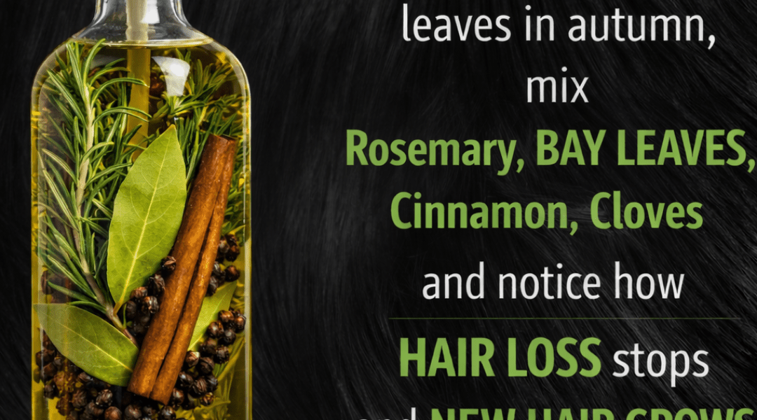 Discover a Simple Herbal Spray to Support Scalp Health and Fuller-Looking Hair with Rosemary, Bay Leaves, Cinnamon, and Cloves