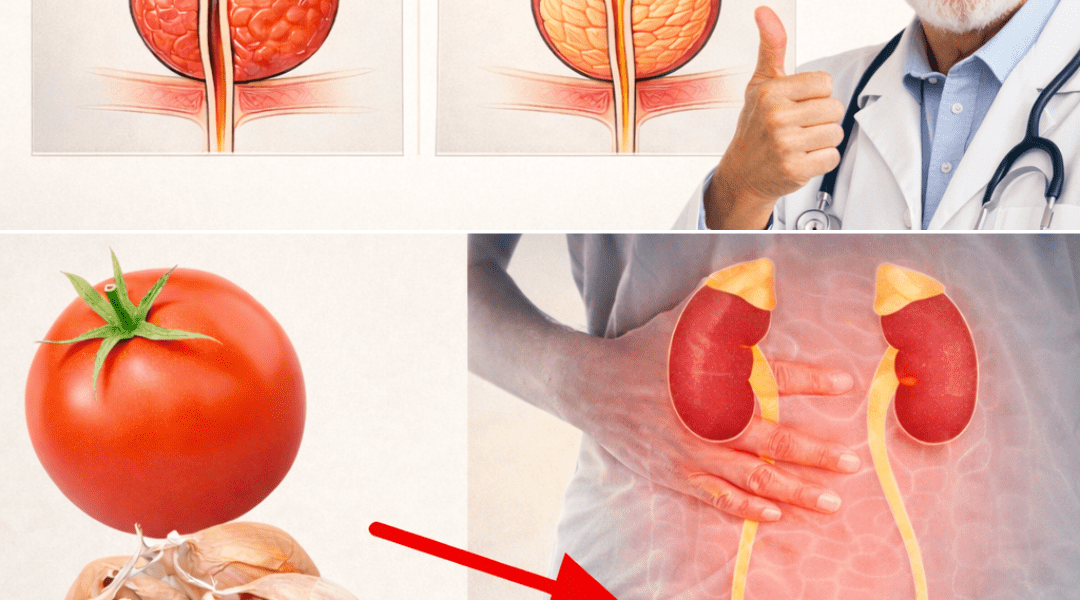 Prostate Like New: Reduce Prostate Inflammation With This Tomato and Garlic Drink