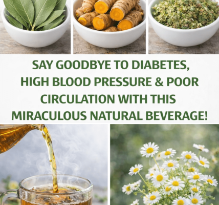 Natural Drink That Supports Blood Sugar, Blood Pressure, and Healthy Circulation