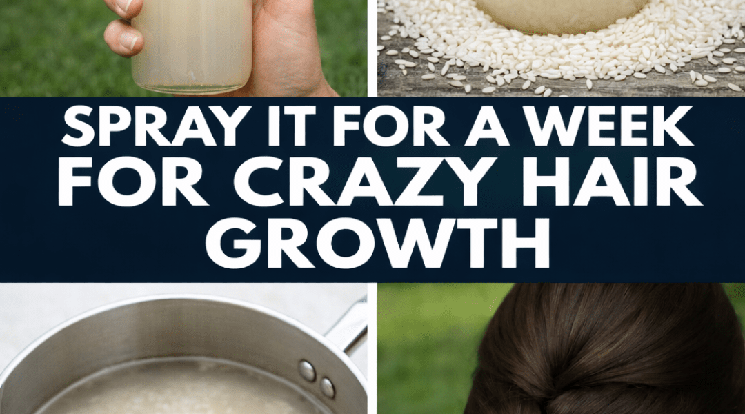 Use Rice Water On Your Hair Every Day, See What Happens After 30 Days! (Rice Water Hair Growth)